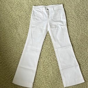Ann Taylor Loft Women’s White Jeans Size 28 Size 6 LIKE NEW GREAT CONDITION